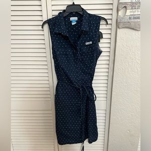 Columbia polka dot dress